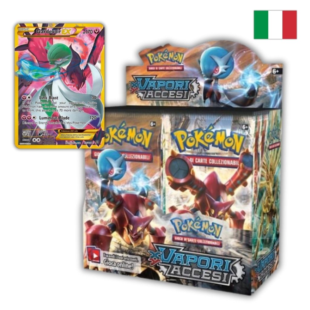 Pokémon Card Game | XY Vapori Accesi Display 36 Buste (IT)