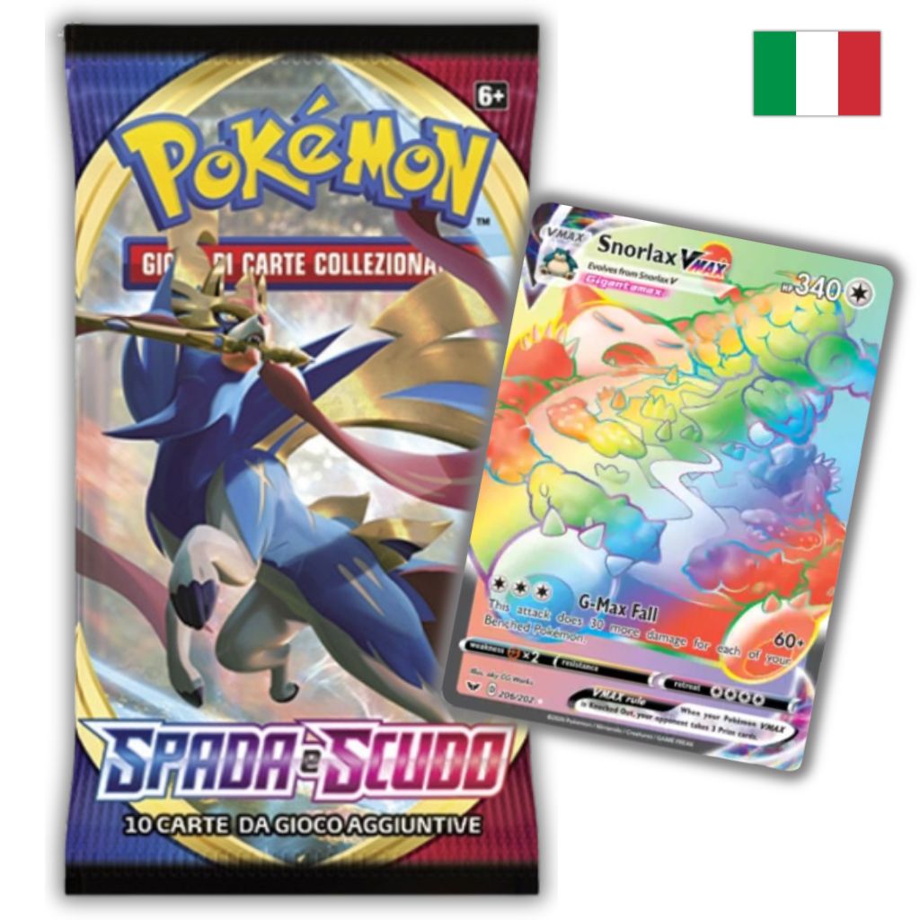 Pokémon Card Game | Spada e Scudo Busta 10 Carte (IT)