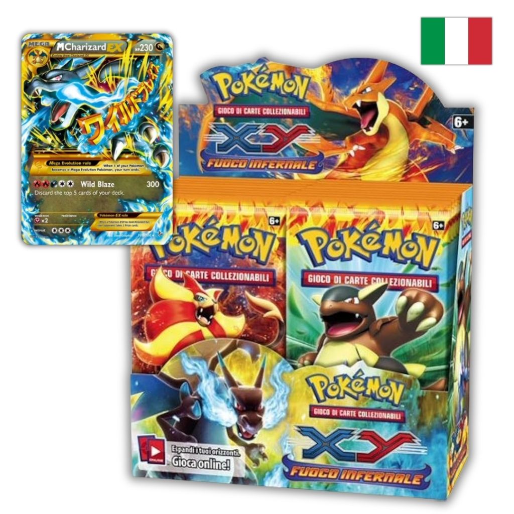 Pokémon Card Game | XY Fuoco Infernale  Display 36 Buste (IT)
