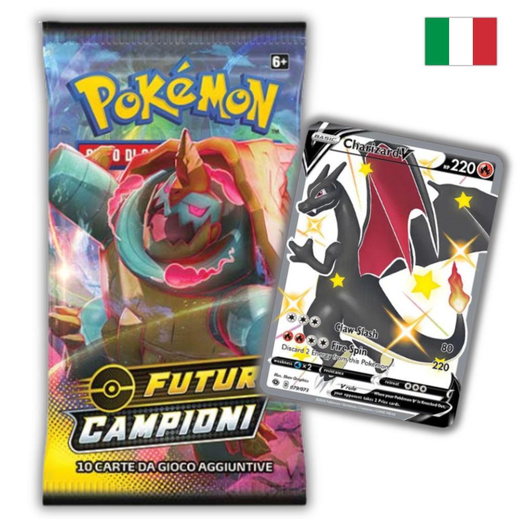 Pokémon Card Game | Spada e Scudo Futuri Campioni Busta 10 Carte (IT)