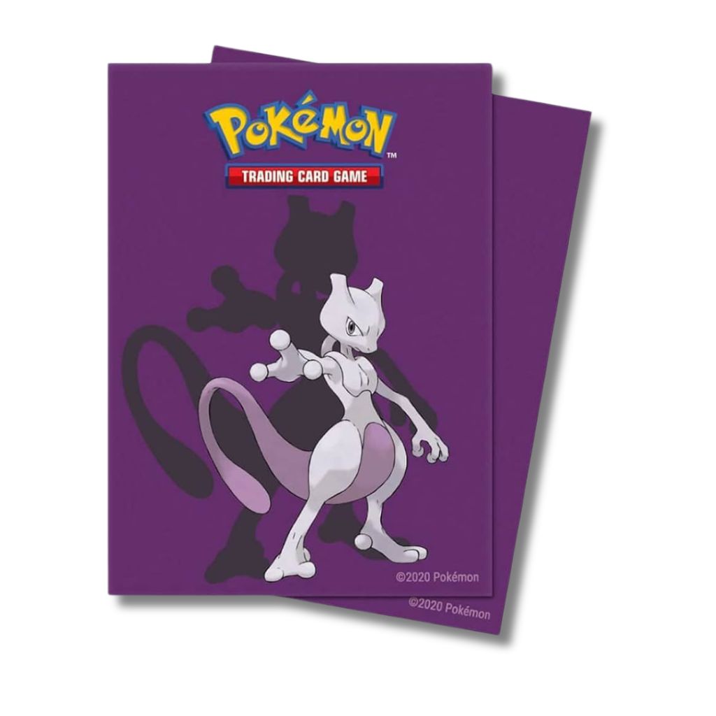 Proteggi Carte Ultra Pro x Pokemon Standard – Pacchetto da 65 Sleeves: Mewtwo