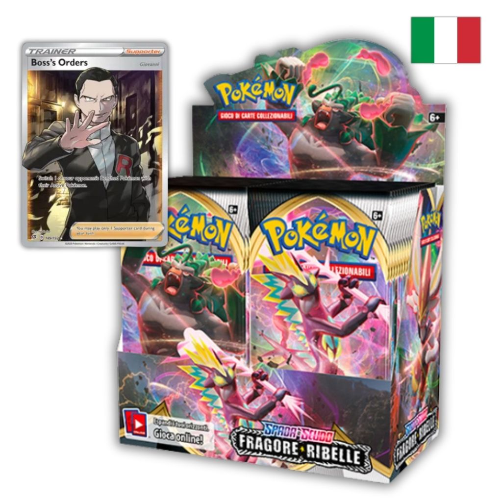 Pokémon Card Game | Spada e Scudo Fragore Ribelle Display 36 Buste (IT)