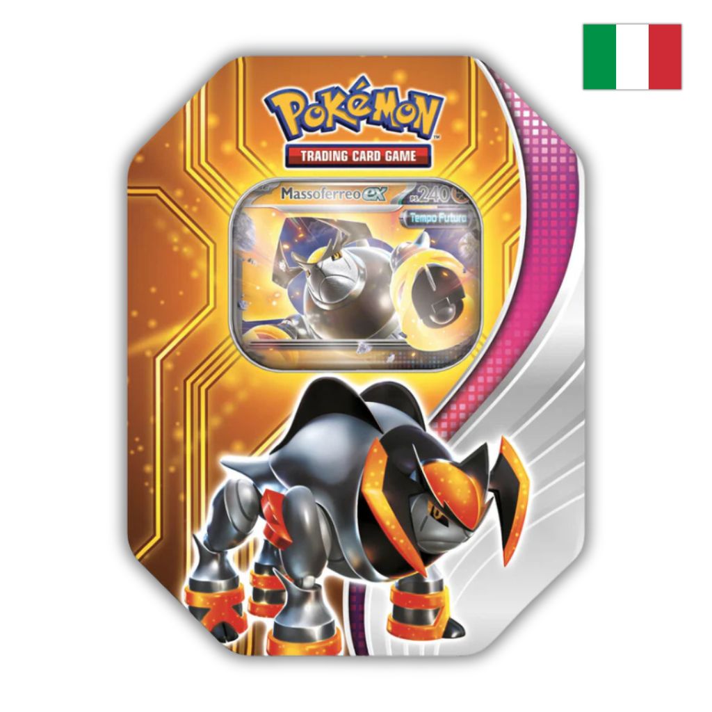Pokémon Card Game | Tin da Collezione Destini Paradossali: Massoferreo-ex (IT)