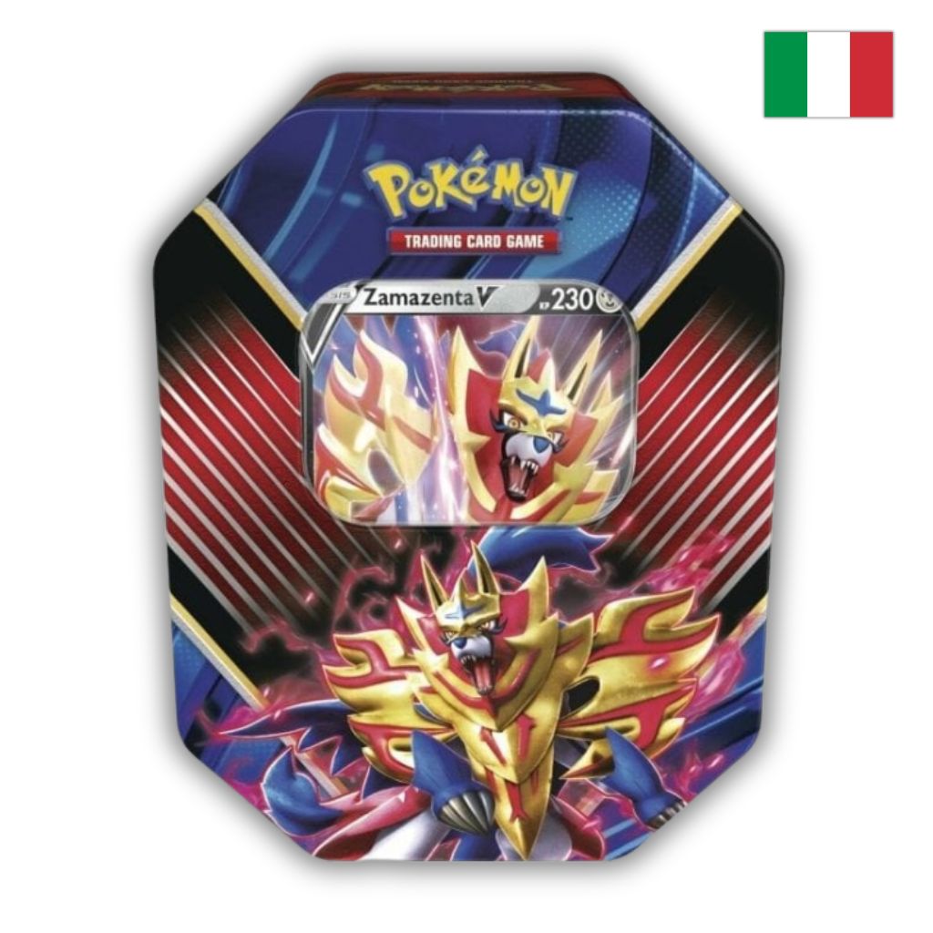 Pokémon Card Game | Tin da Collezione Leggende di Galar: Zamazenta-V (IT)
