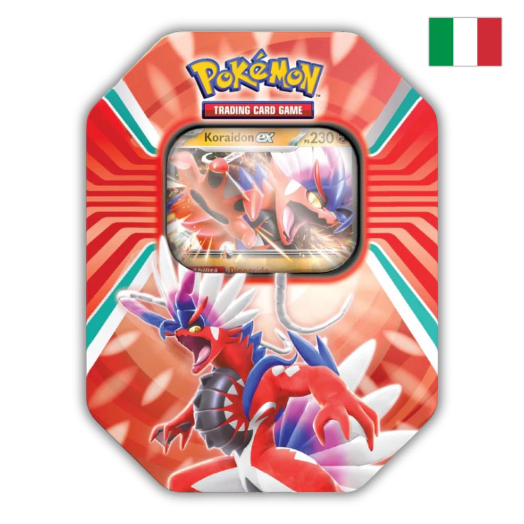 Pokémon Card Game | Tin da Collezione Leggende di Paldea: Koraidon-ex (IT)