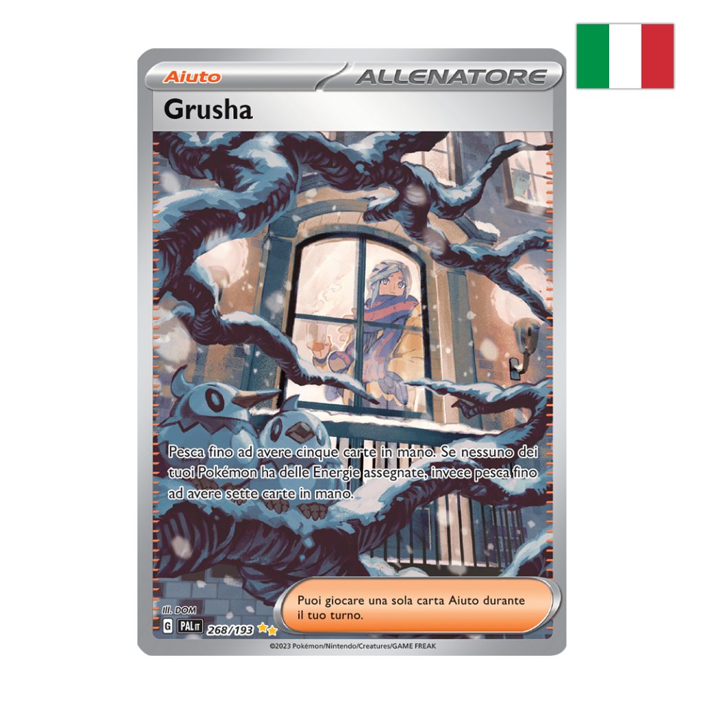Pokémon Card Game | 268-193 Grusha Alternative Art (IT) – NEAR MINT