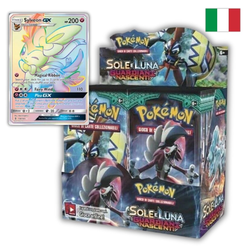 Pokémon Card Game | Sole e Luna Guardiani Nascenti Display 36 Buste (IT)
