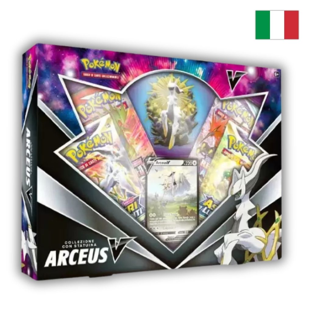 Pokémon Card Game | Collezione con Statuina Arceus-V Alternative Art (IT)