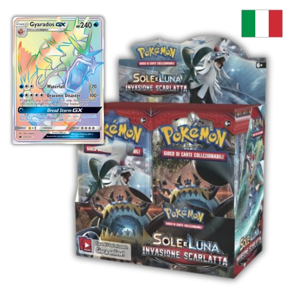 Pokémon Card Game | Sole e Luna Invasione Scarlatta Display 36 Buste (IT)