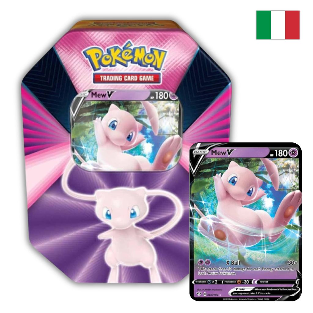 Pokémon Card Game | Tin da Collezione Forza V: Mew-V (IT)