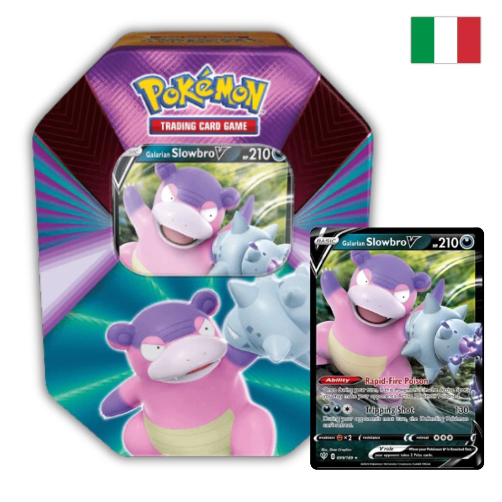 Pokémon Card Game | Tin da Collezione Forza V: Slowbro Di Galar-V (IT)
