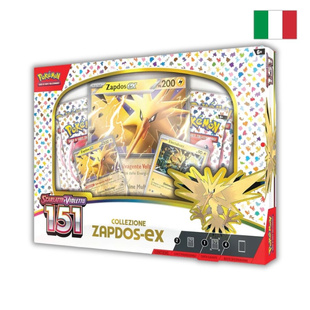 Pokémon Card Game | Collezione 151 Zapdos-ex (IT)