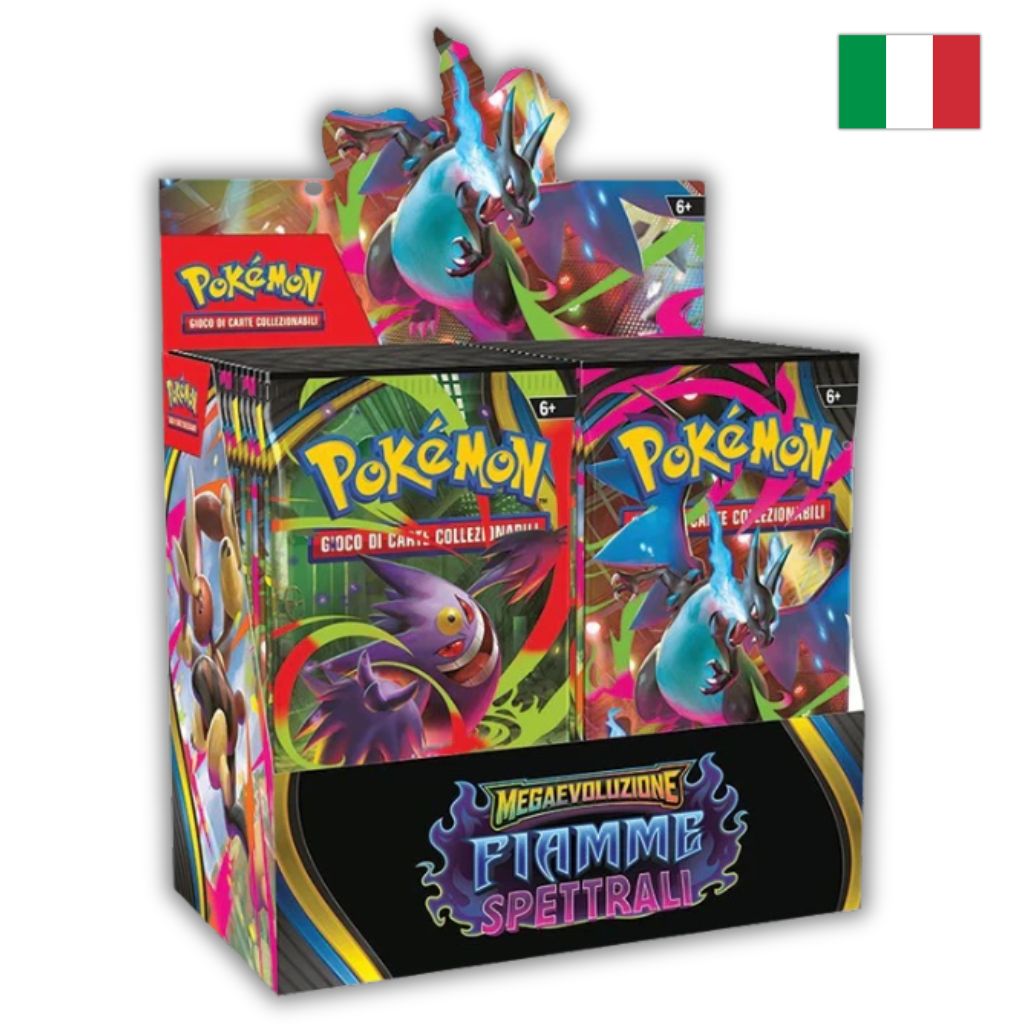 Pokémon Card Game | Megaevoluzione Fiamme Spettrali Display 36 Buste (IT)