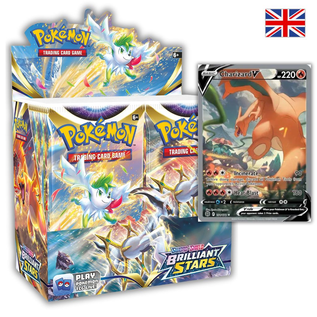 Pokémon Card Game | Spada e Scudo Astri Lucenti Display 36 Buste (ENG)