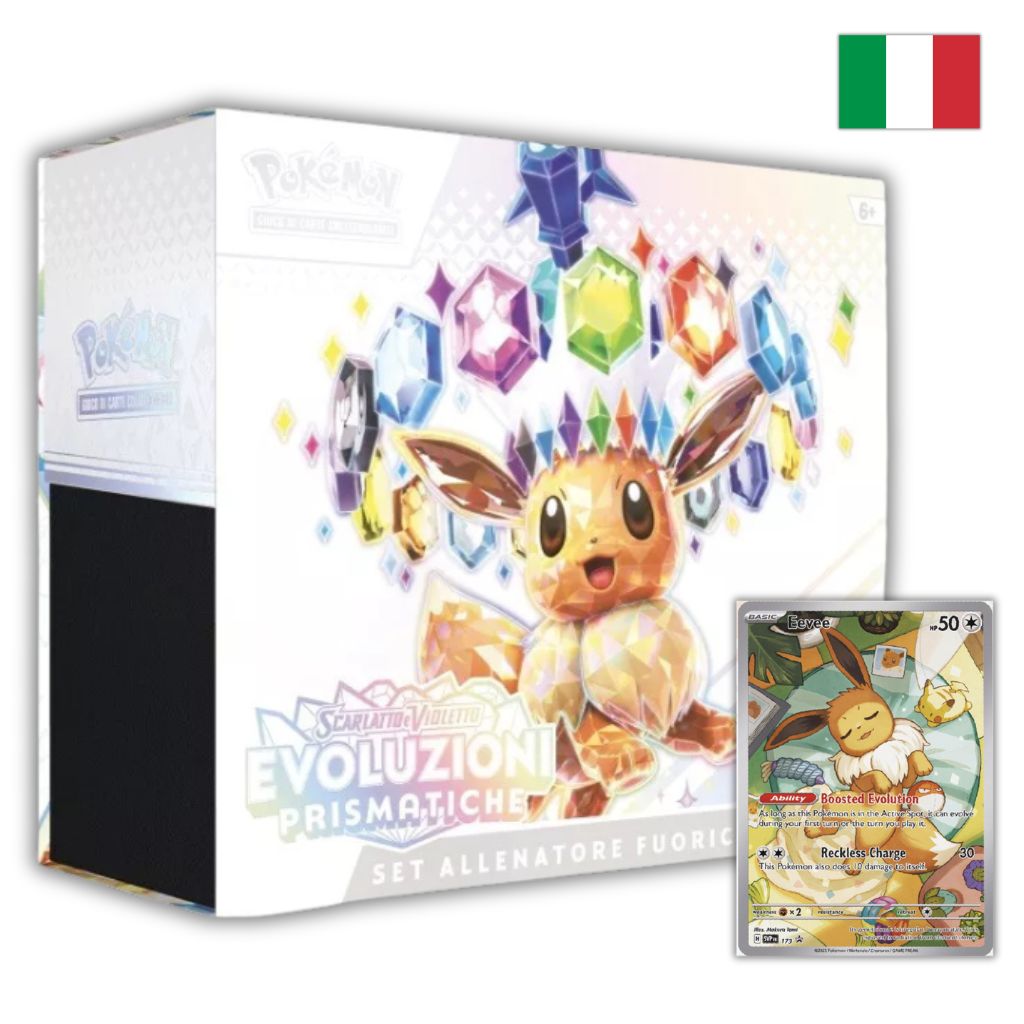 Pokémon Card Game | Set Allenatore Fuoriclasse Scarlatto e Violetto Evoluzioni Prismatiche (IT)
