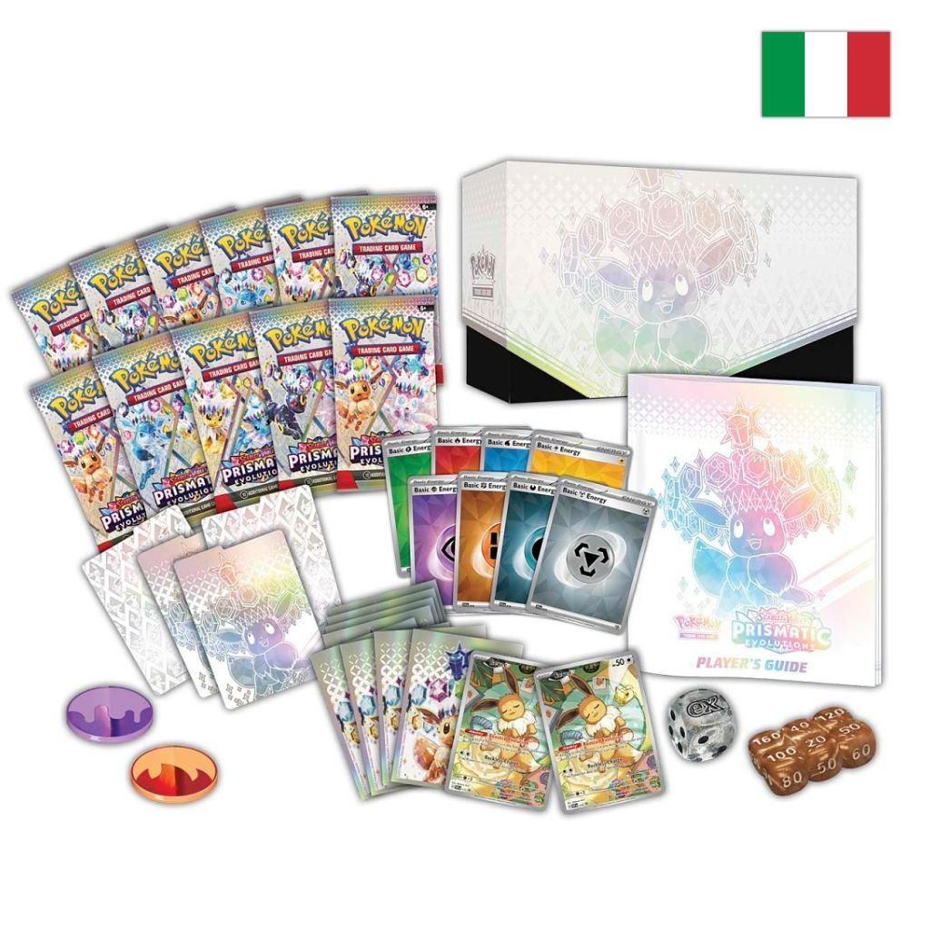 Pokémon Card Game | Set Allenatore Fuoriclasse Scarlatto e Violetto Evoluzioni Prismatiche (IT)