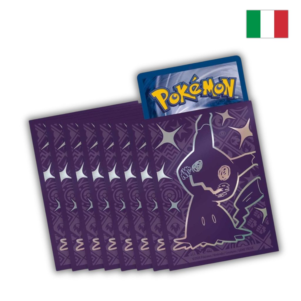 Proteggi Carte Pokemon Standard – Pacchetto da 65 Sleeves: Destino di Paldea