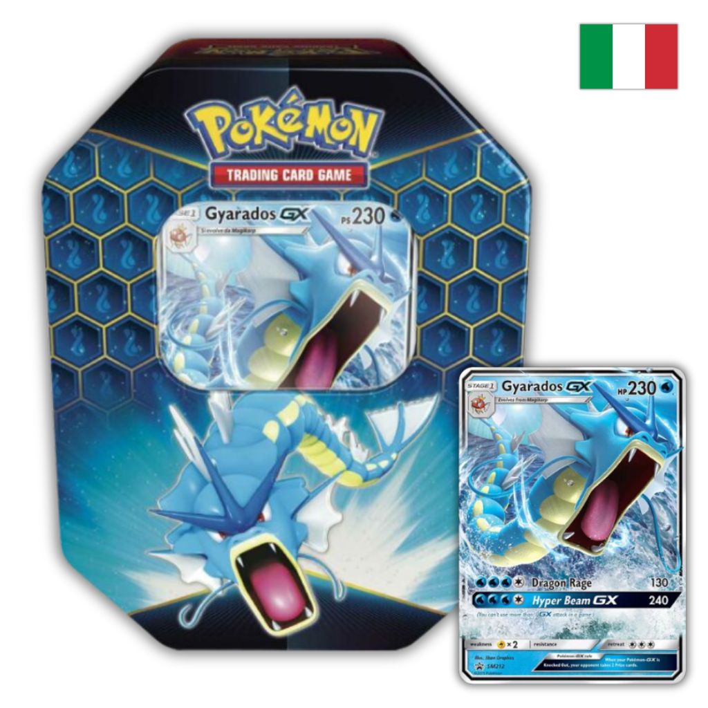 Pokémon Card Game | Tin da Collezione Destino Sfuggente: Gyarados-GX (IT)