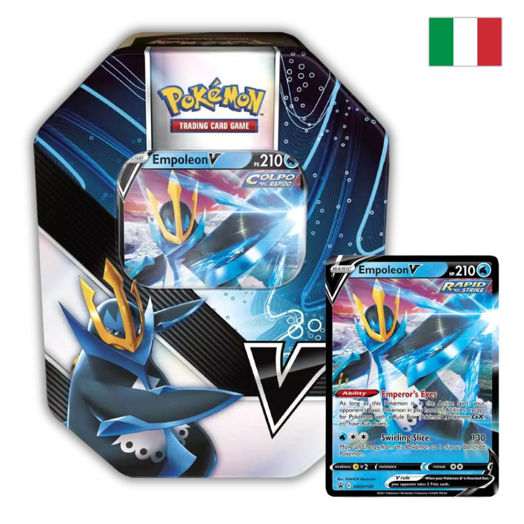 Pokémon Card Game | Tin da Collezione Colpi V: Empoleon-V (IT)