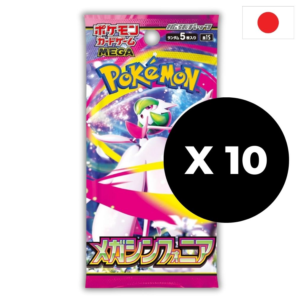 Pokémon Card Game | Mega Symphonia m1S Busta Singola 5 Carte (JP) X10