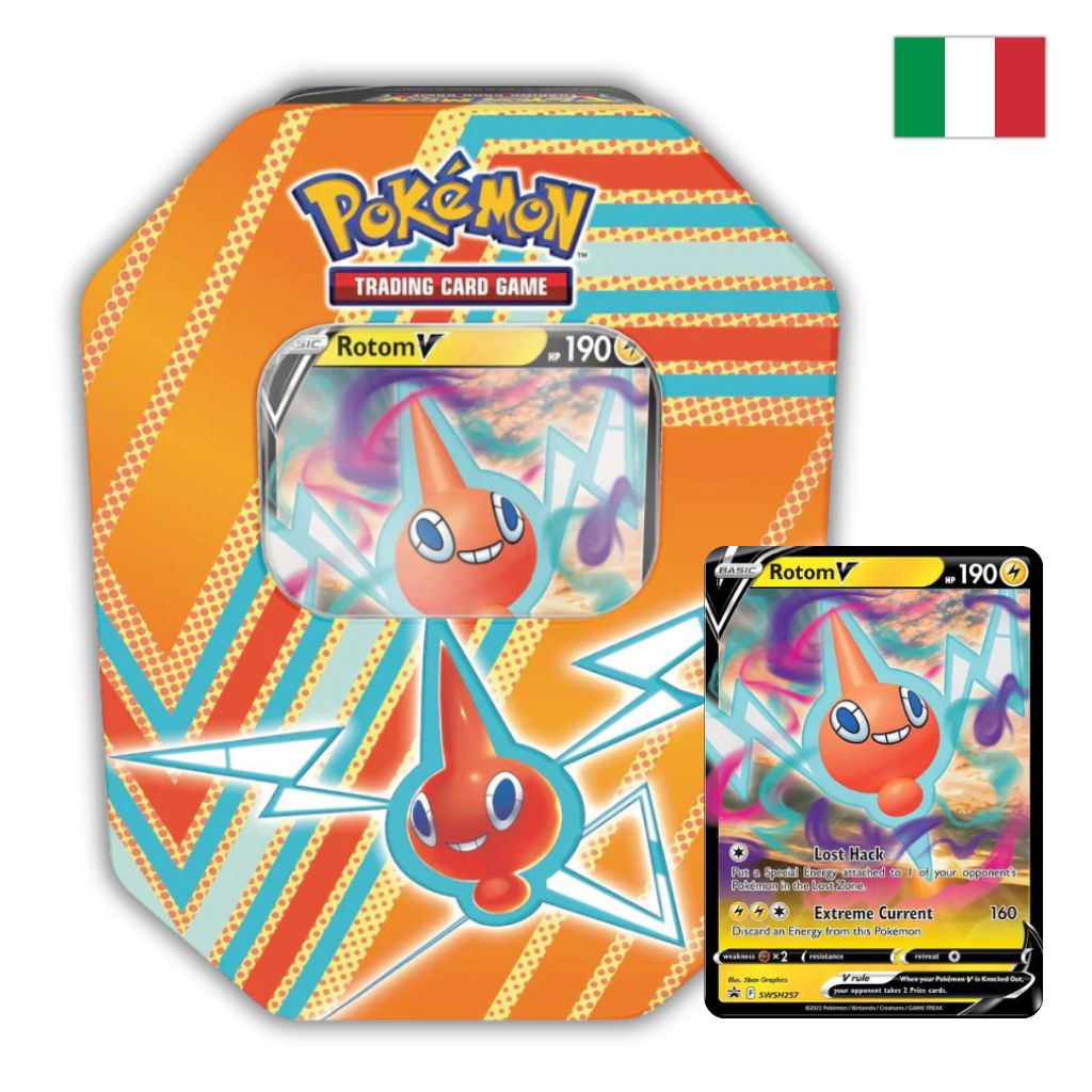 Pokémon Card Game | Tin da Collezione Potenziale Nascosto: Rotom-V (IT)