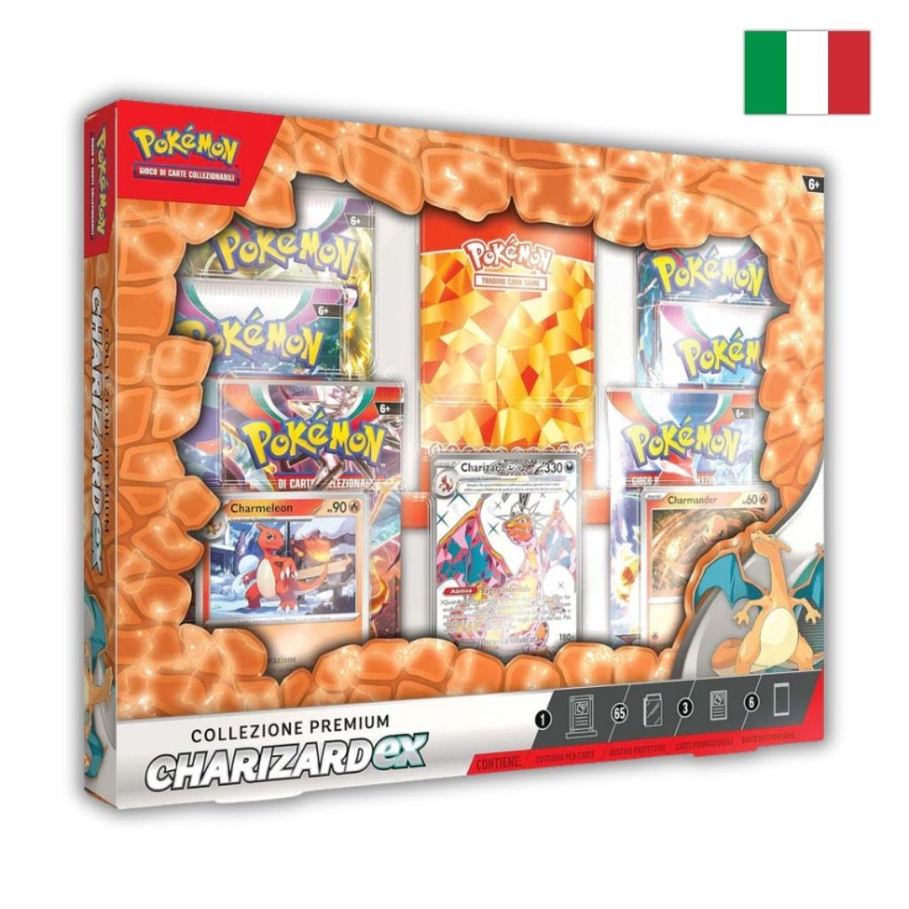 Pokémon Card Game | Collezione Premium Charizard-ex Teracristal (IT)