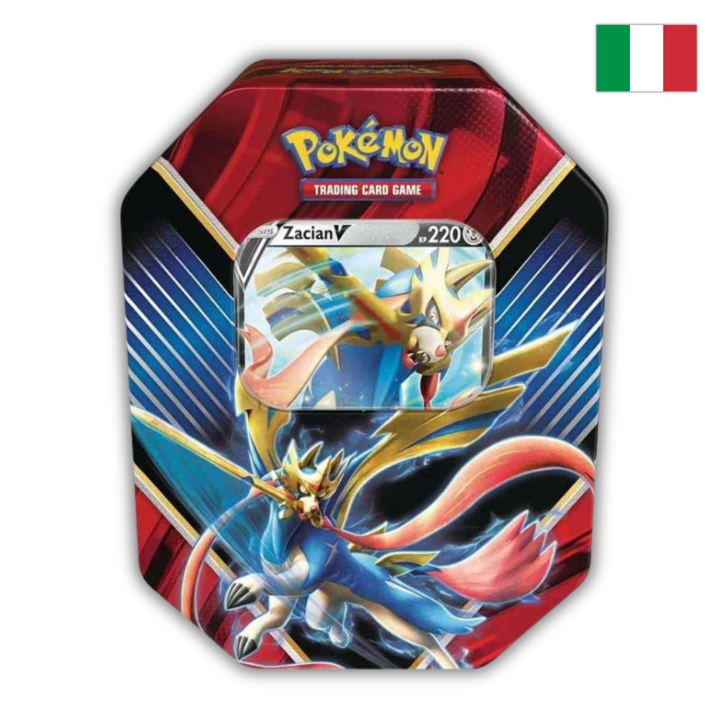 Pokémon Card Game | Tin da Collezione Leggende di Galar: Zacian-V (IT)