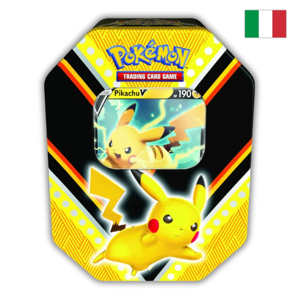 Pokémon Card Game | Tin da Collezione Potere V: Pikachu-V (IT)