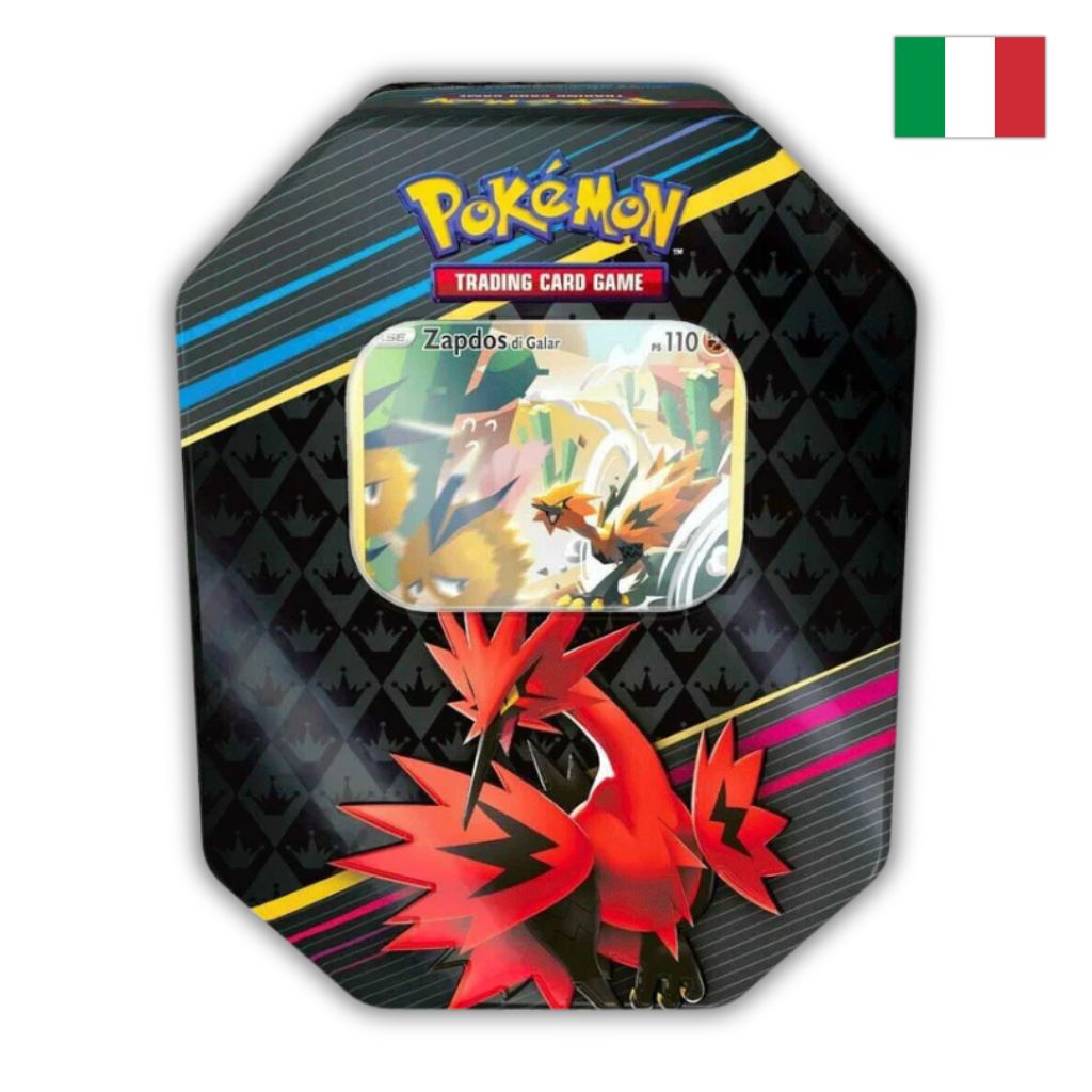 Pokémon Card Game | Tin da Collezione Zenit Regale: Zapdos di Galar (IT)