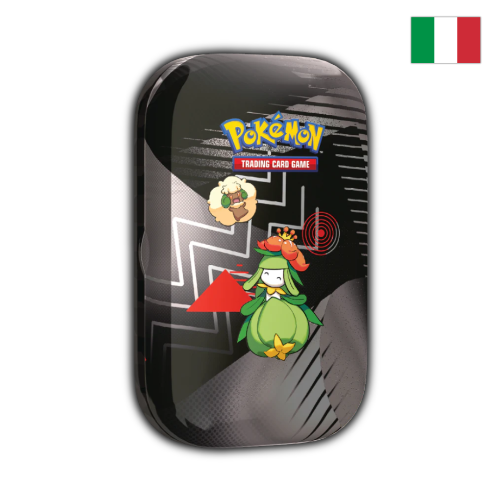 Pokémon Card Game | Mini Tin da Collezione Luce Nera e Fuoco Bianco Lilligant e Whimsicott (IT)
