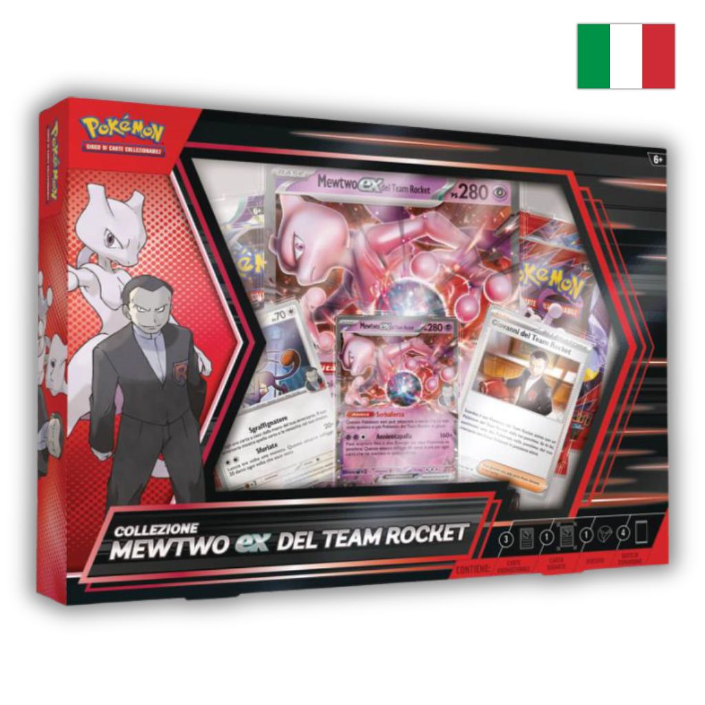 Pokémon Card Game | Collezione Mewtwo‑Ex del Team Rocket (IT)
