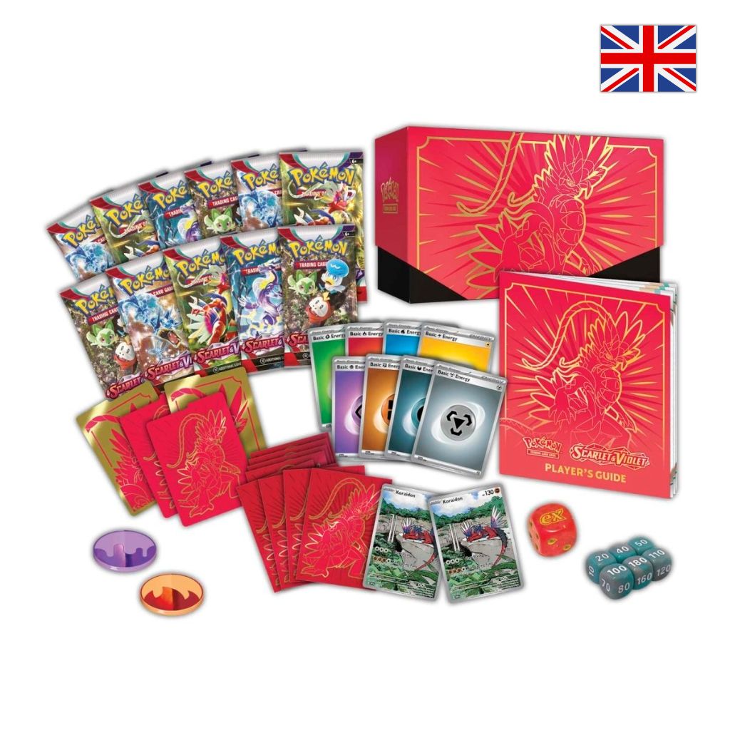 Pokémon Card Game | Set Allenatore Fuoriclasse Scarlatto e Violetto Koraidon (ENG)