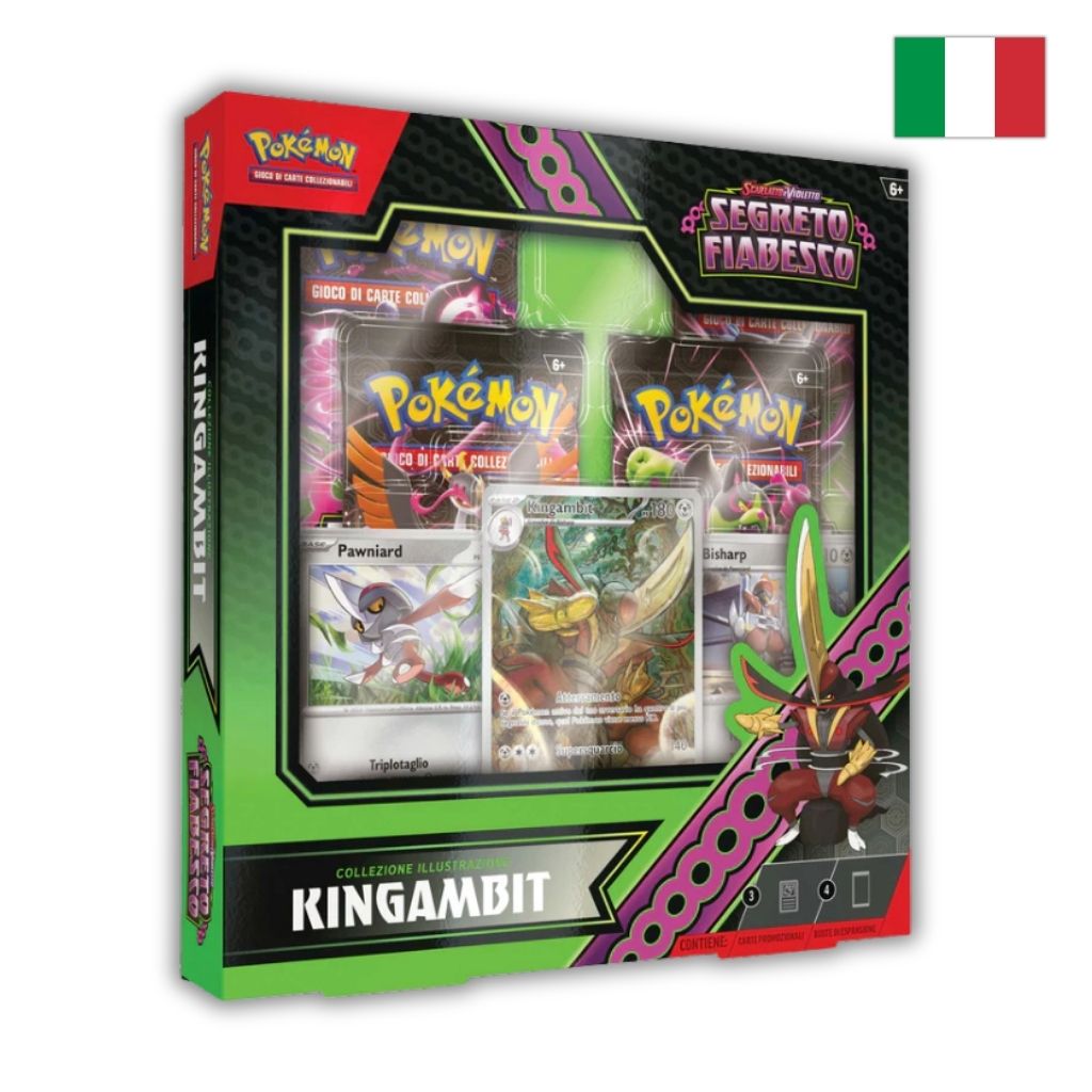 Pokémon Card Game | Collezione Illustrazione Segreto Fiabesco Kingambit (IT)