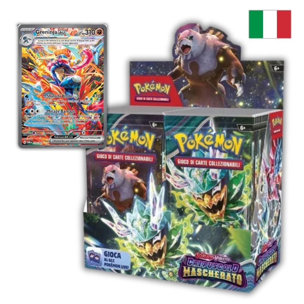 Pokémon Card Game | Scarlatto e Violetto Crepuscolo Mascherato Display 36 Buste (IT)