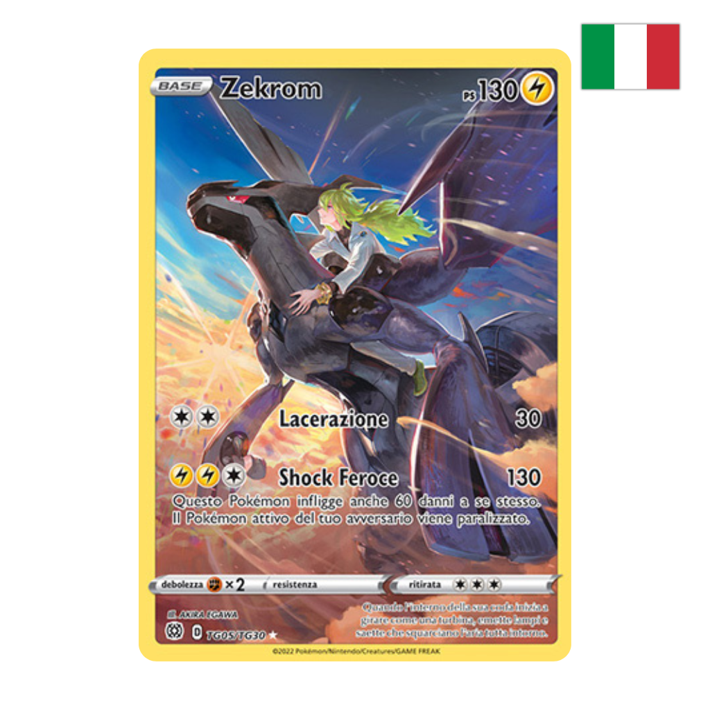 Pokémon Card Game | 191-172 TG05-TG30 Zekrom Trainer Gallery (IT) – NEAR MINT