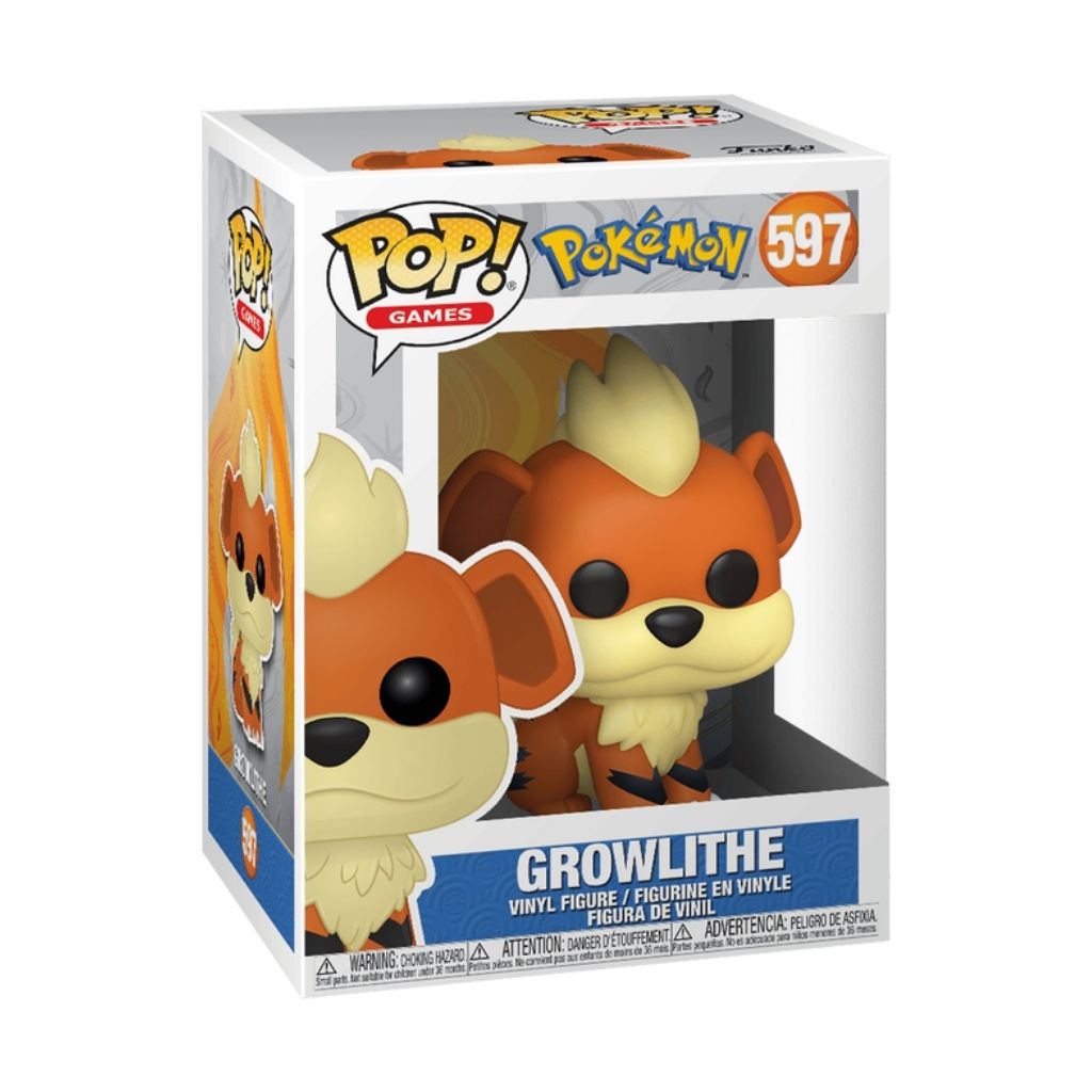 Funko Pop! - Games 597 - Growlithe - Pokémon