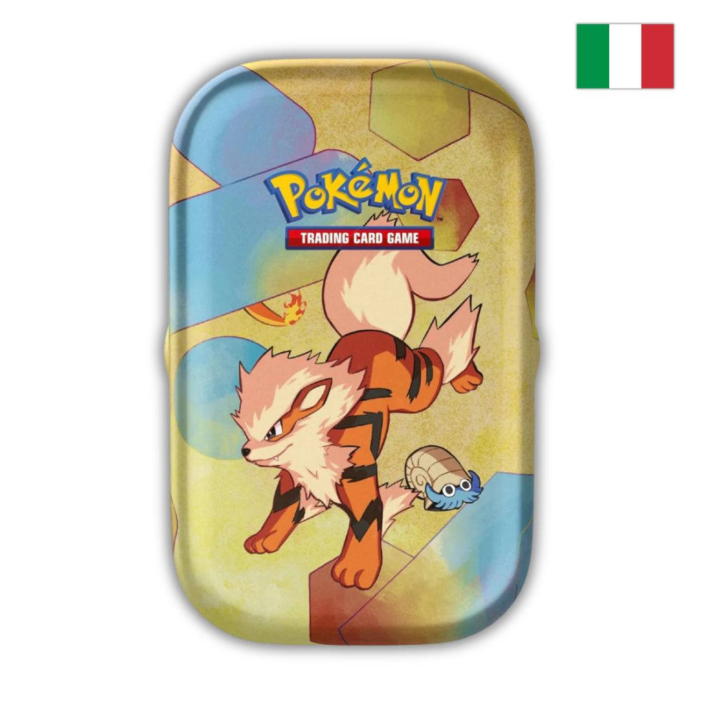 Pokémon Card Game | Mini Tin da Collezione 151 Arcanine e Omanyte (IT)