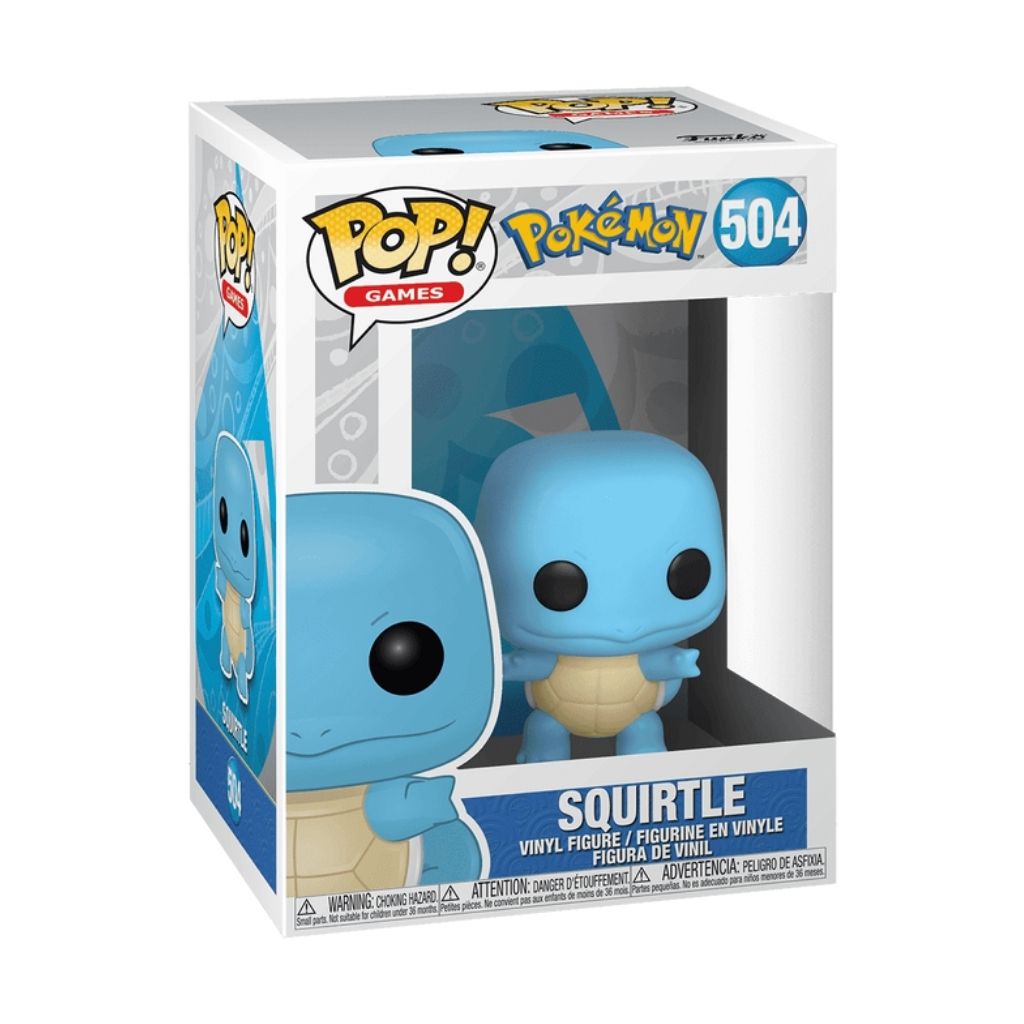 Funko Pop! - Games 504 - Squirtle - Pokémon