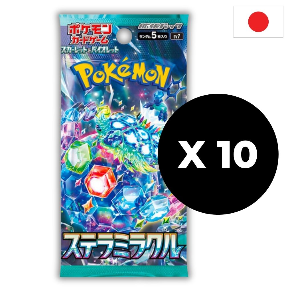 Pokémon Card Game | Stellar Miracle Busta Singola 5 Carte (JP) X10