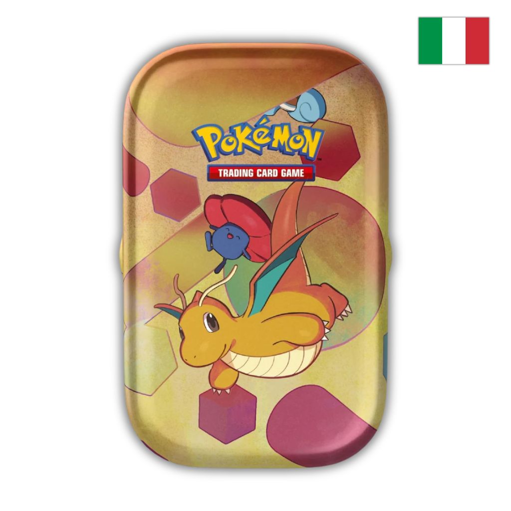 Pokémon Card Game | Mini Tin da Collezione 151 Dragonite e Vileplume (IT)