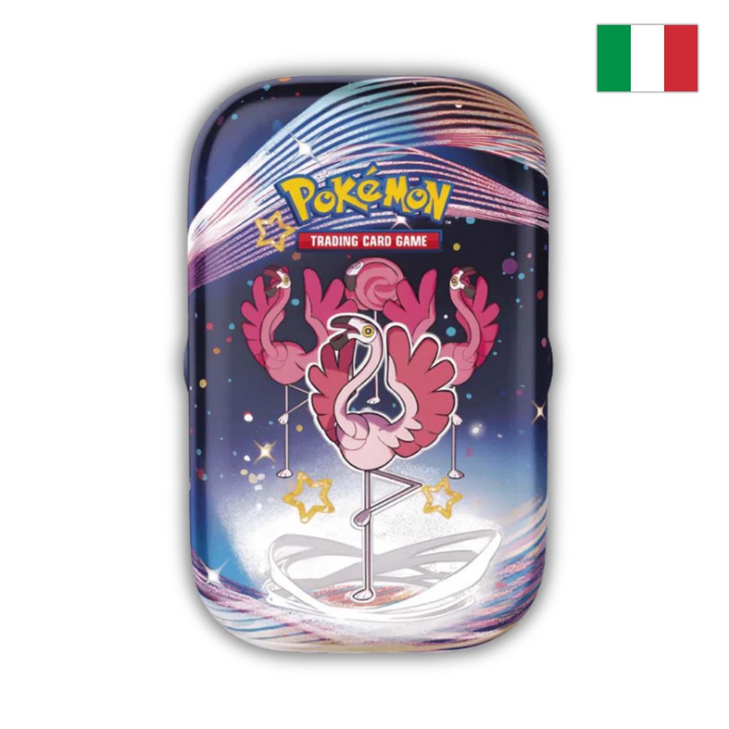 Pokémon Card Game | Mini Tin da Collezione Destino di Paldea Flamigo (IT)