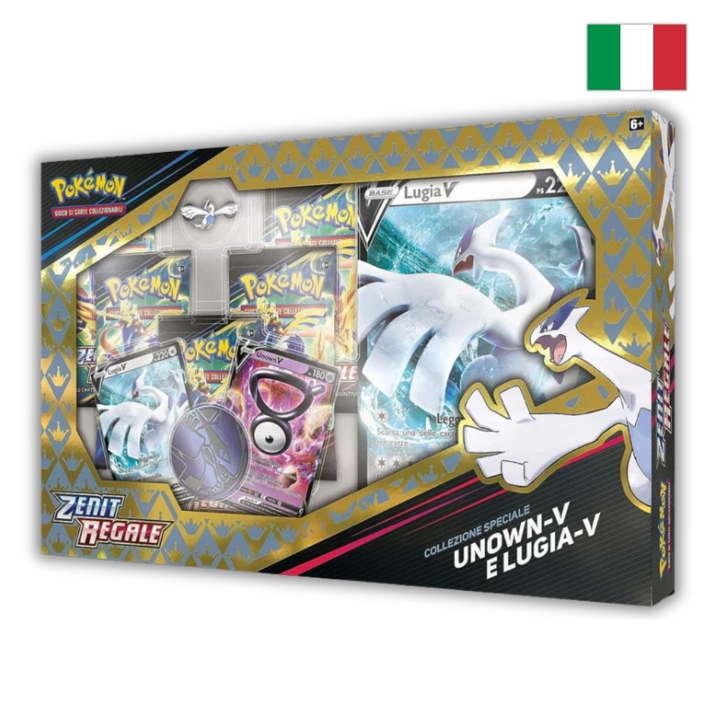 Pokémon Card Game | Collezione Speciale Zenit Regale Unown-V e Lugia-V (IT)