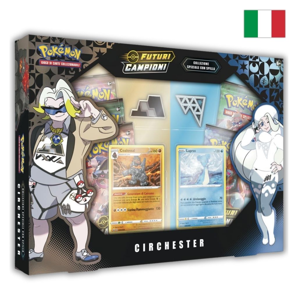 Pokémon Card Game | Collezione Speciale Futuri Campioni con Spilla Palestra di Circhester (IT)