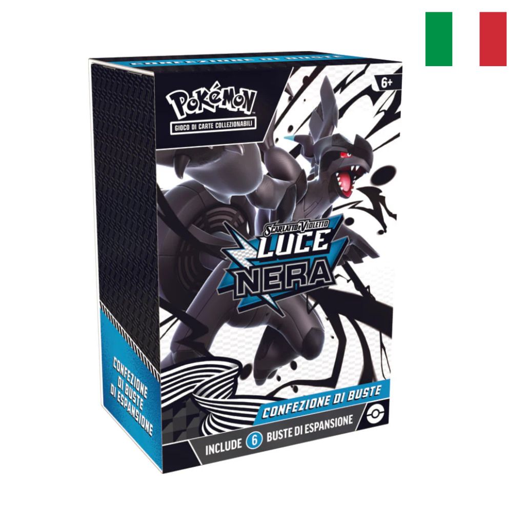 Pokémon Card Game | Scarlatto e Violetto Luce Nera Bundle da 6 Buste 10 Carte (IT)