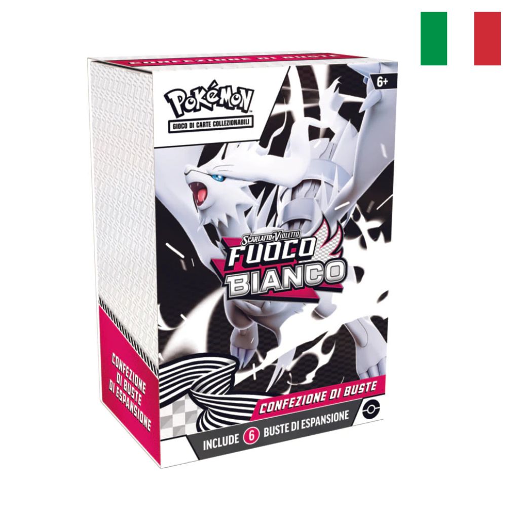 Pokémon Card Game | Scarlatto e Violetto Fuoco Bianco Bundle da 6 Buste 10 Carte (IT)