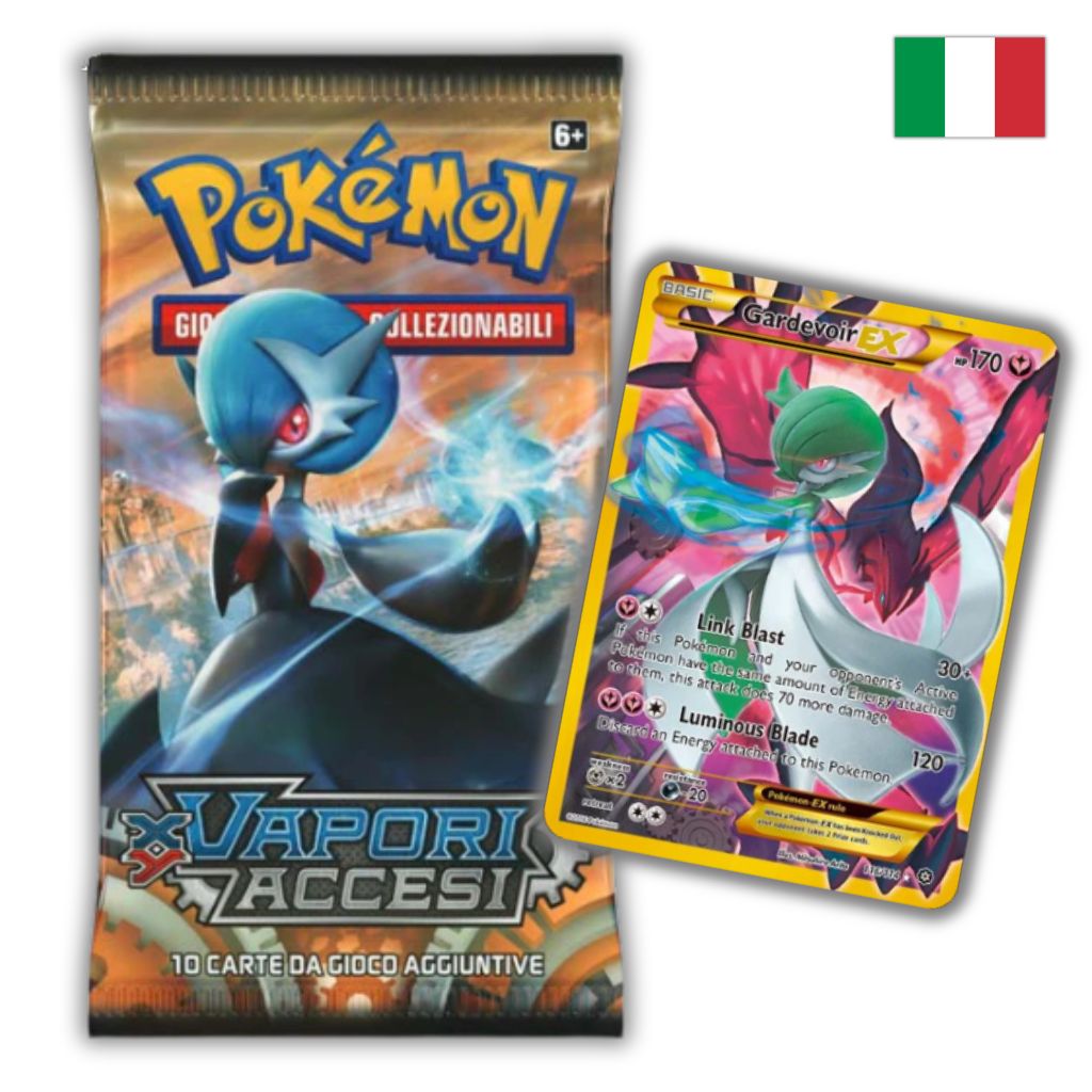 Pokémon Card Game | XY Vapori Accesi Busta 10 Carte (IT)