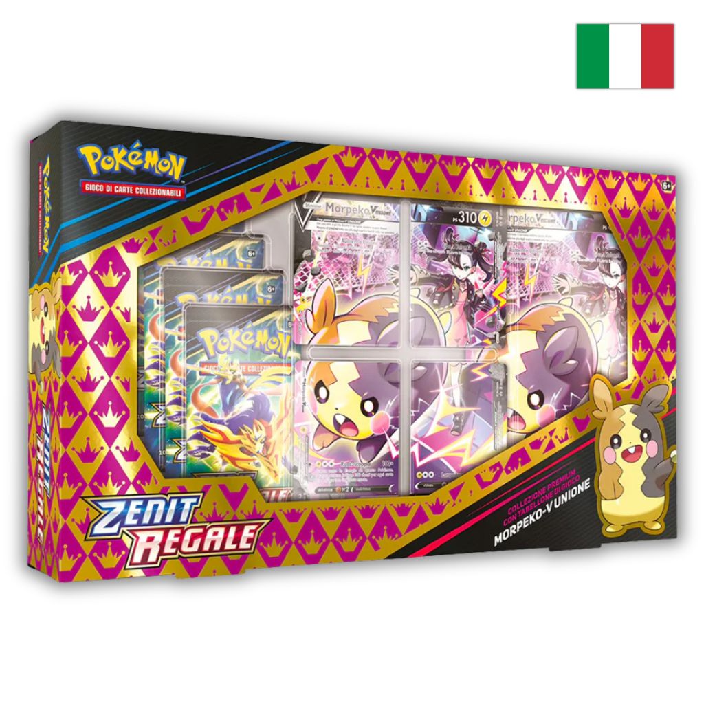 Pokémon Card Game | Collezione Premium Zenit Regale Morpeko-V Unione (IT)