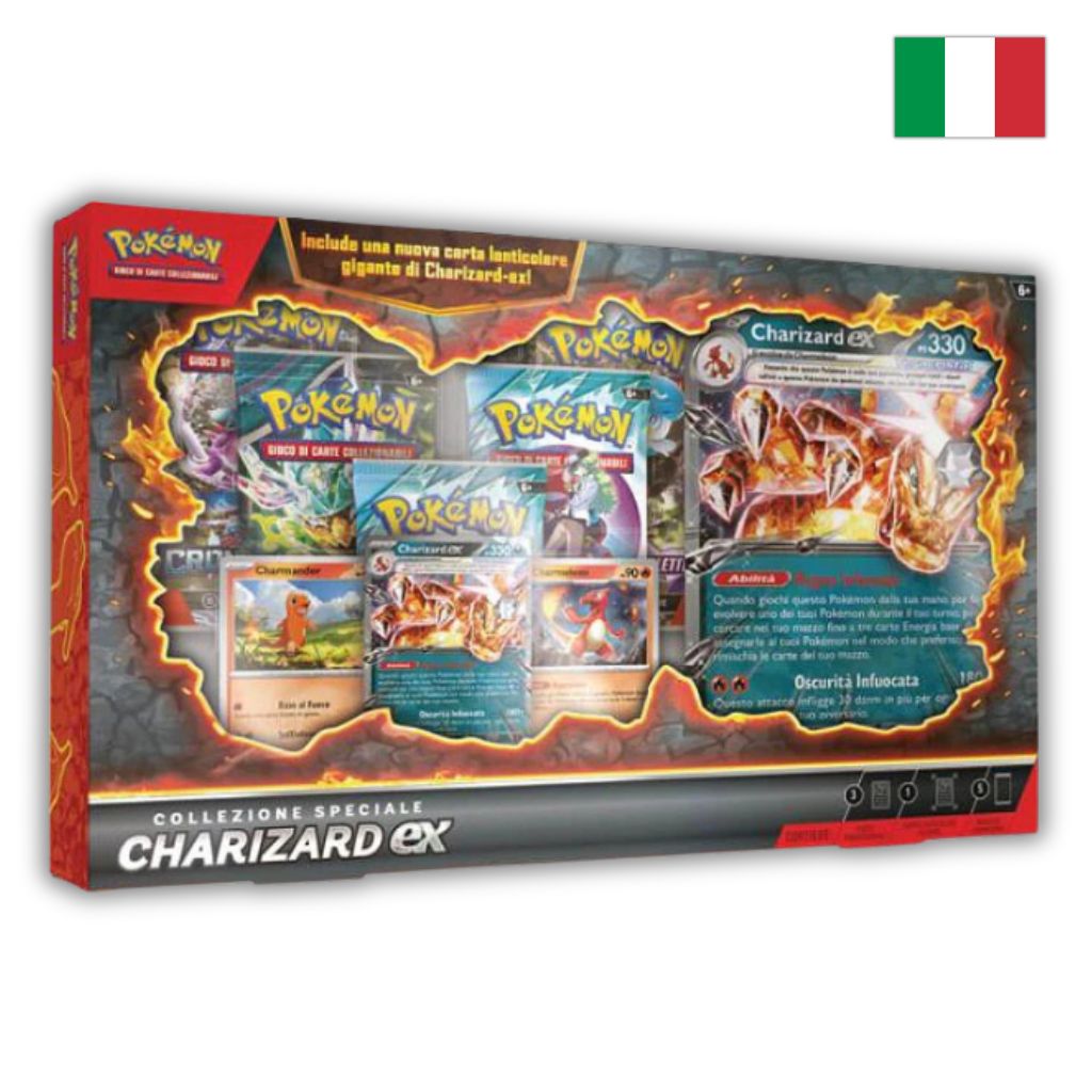 Pokémon Card Game | Collezione Speciale Charizard-ex Lenticolare (IT)