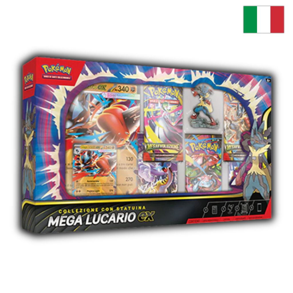 Pokémon Card Game | Collezione con Statuina Mega Lucario-ex (IT)