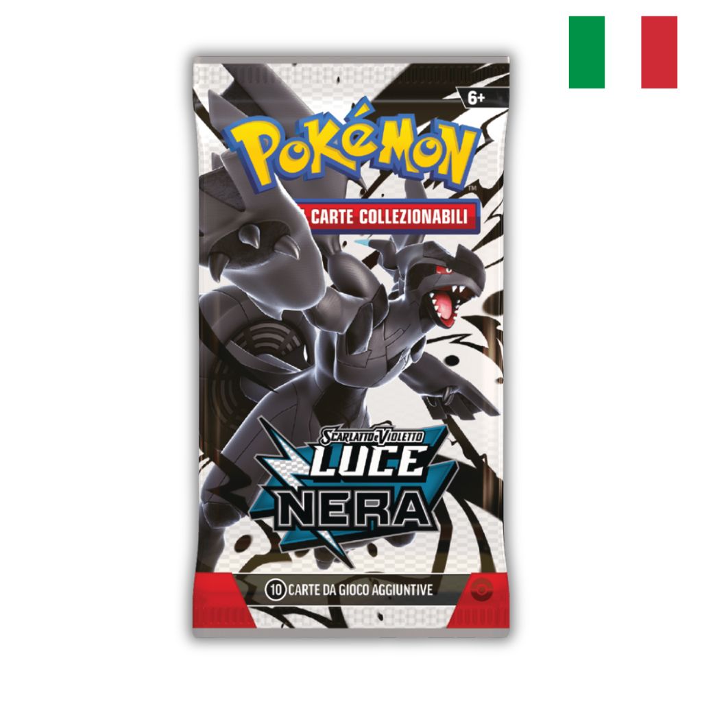 Pokémon Card Game | Scarlatto e Violetto Luce Nera Busta 10 Carte (IT)